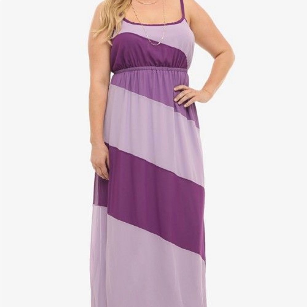 Torrid Purple Maxi Dress